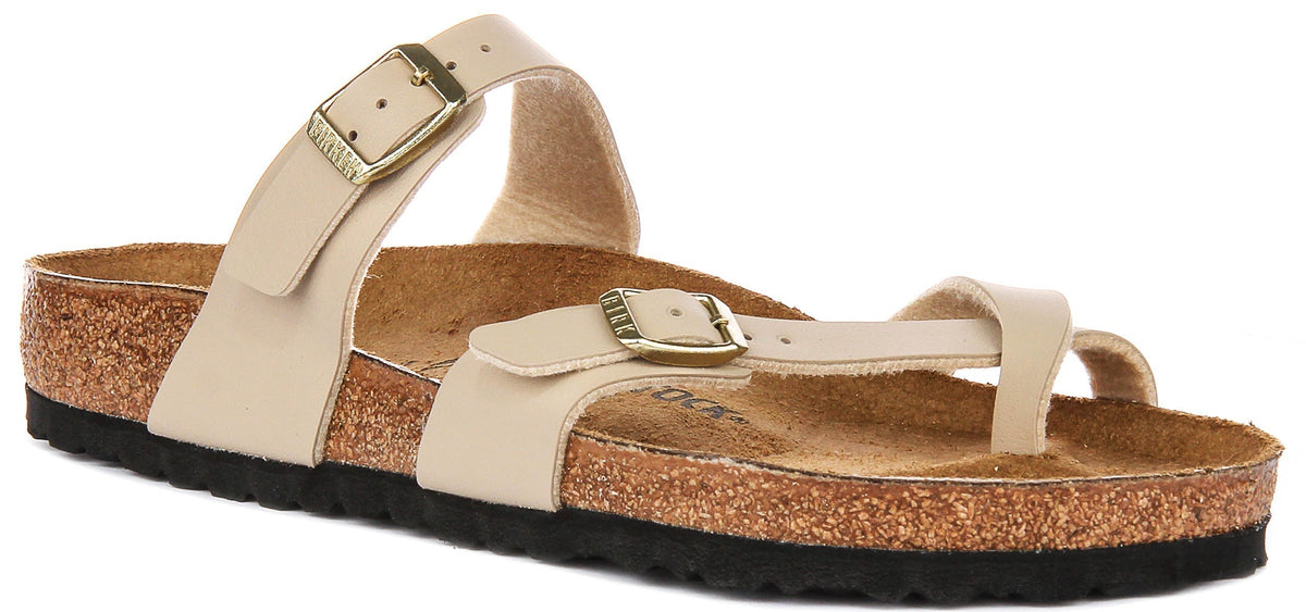 Birkenstock Mayari in beige voor unisex