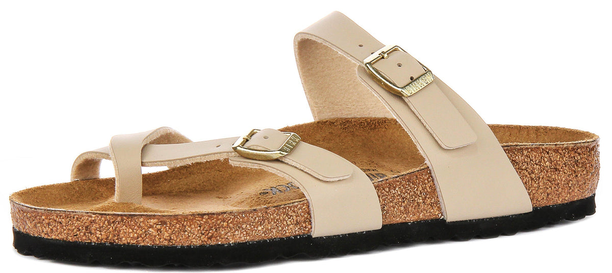 Birkenstock Mayari in beige voor unisex