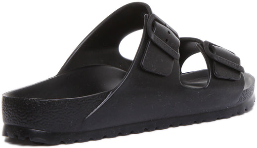 Birkenstock Arizona EVA Sandale à double lanière pour femmes en noir