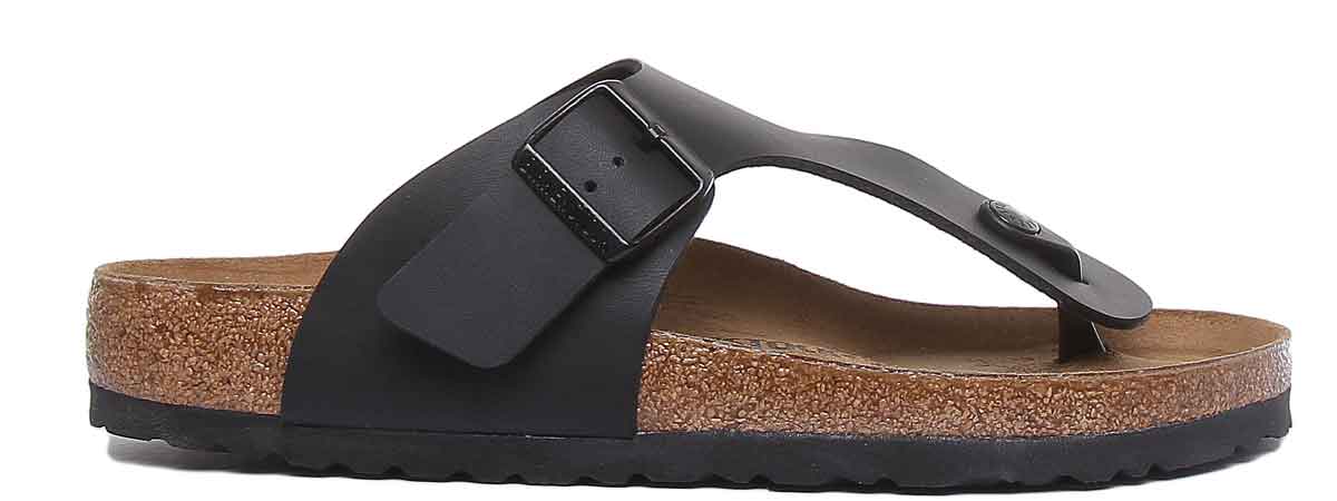 Birkenstock Ramses BF sandales à semelle en liège noir pour hommes