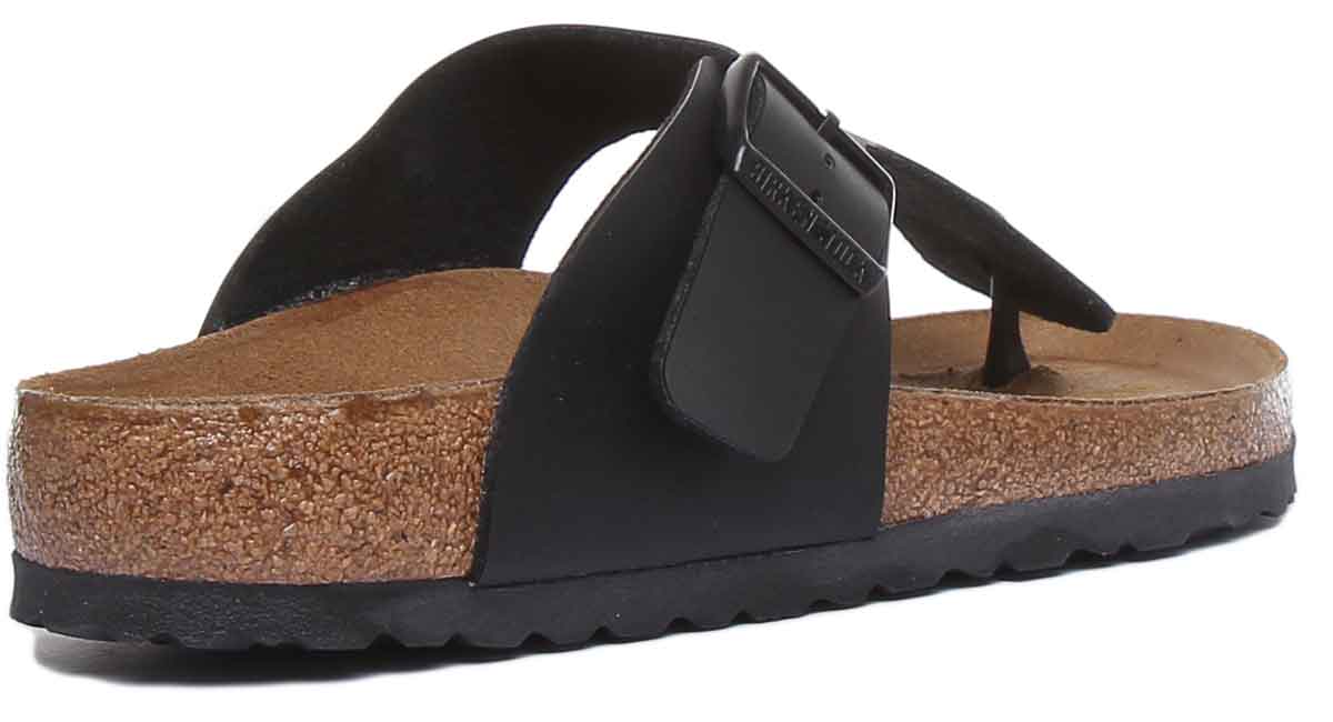 Birkenstock Ramses BF sandalen met zwarte kurken zool voor heren