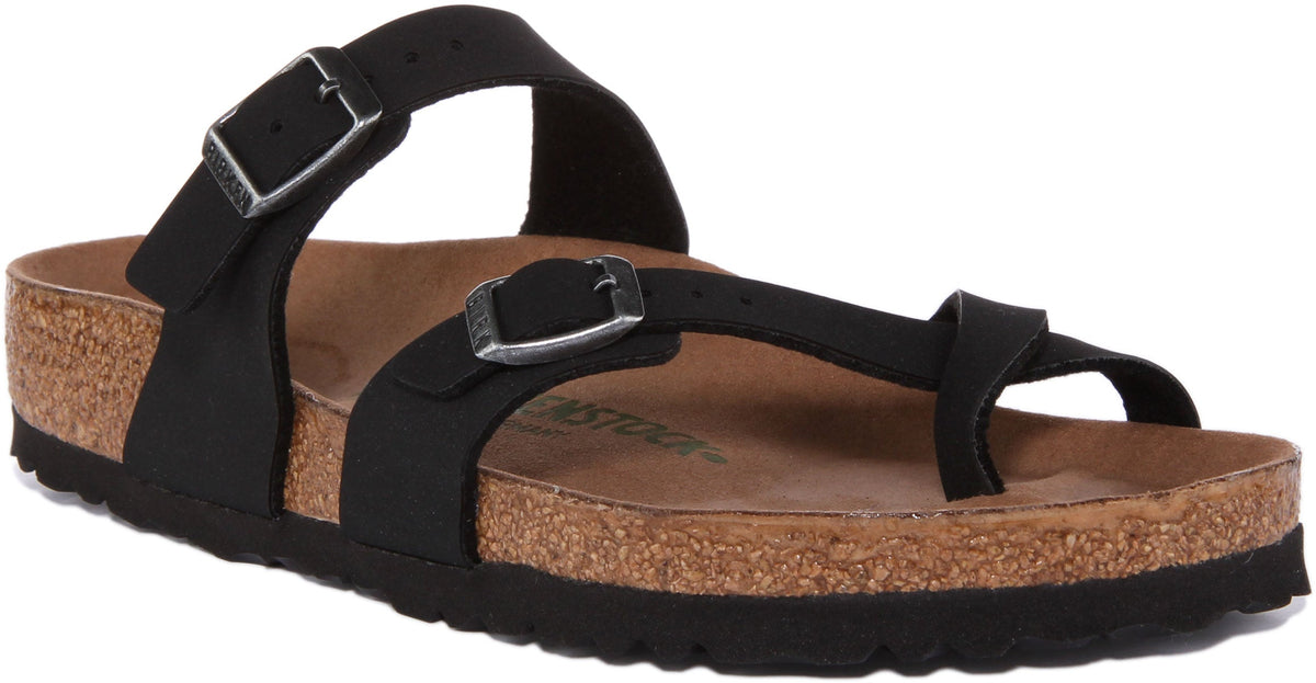 Birkenstock Mayari Sandali da donna in Birko Flor neri