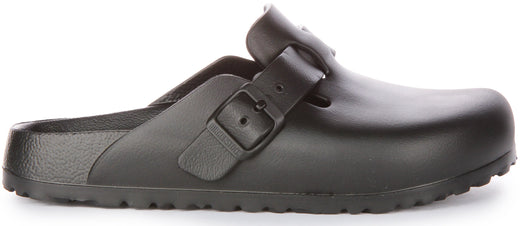 Birkenstock Boston Essentials EVA Sandales légères pour femmes en noir