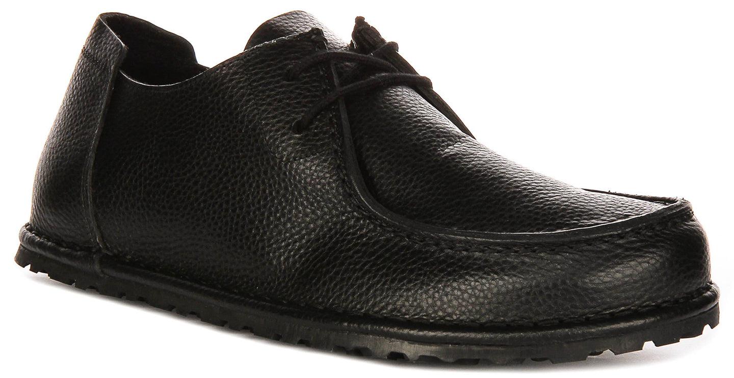 Birkenstock Utti Lacets Noir | Coupe Standard