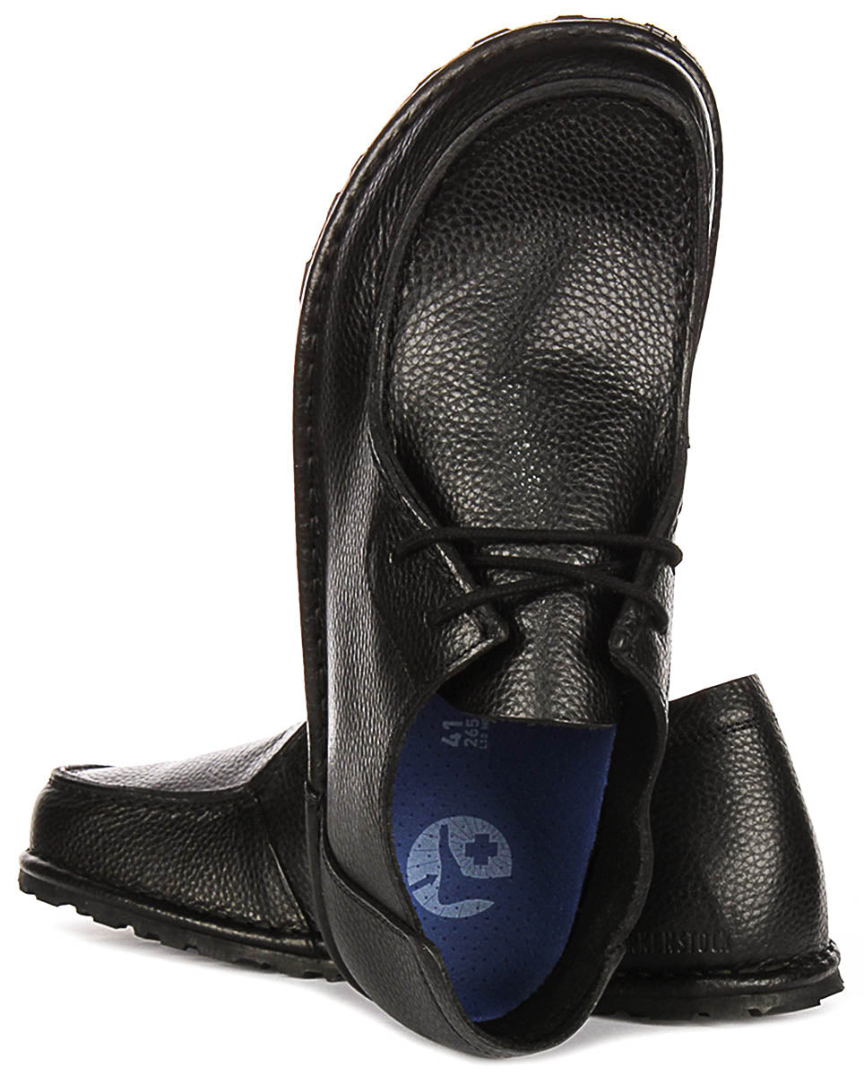 Birkenstock Utti Snörning Svart | Standardpassform