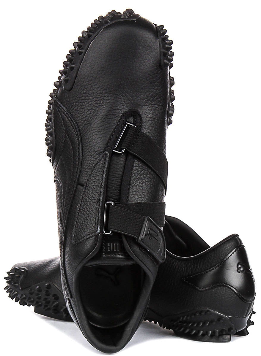Puma Mostro Leather In Black