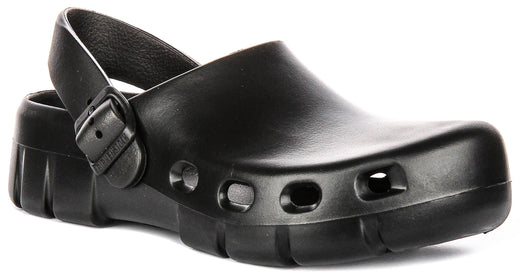 Birkenstock Birki Flow Eva in Zwart | Normale Pasvorm