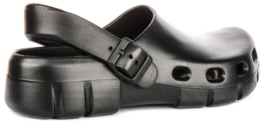 Birkenstock Birki Flow Eva in Zwart | Normale Pasvorm