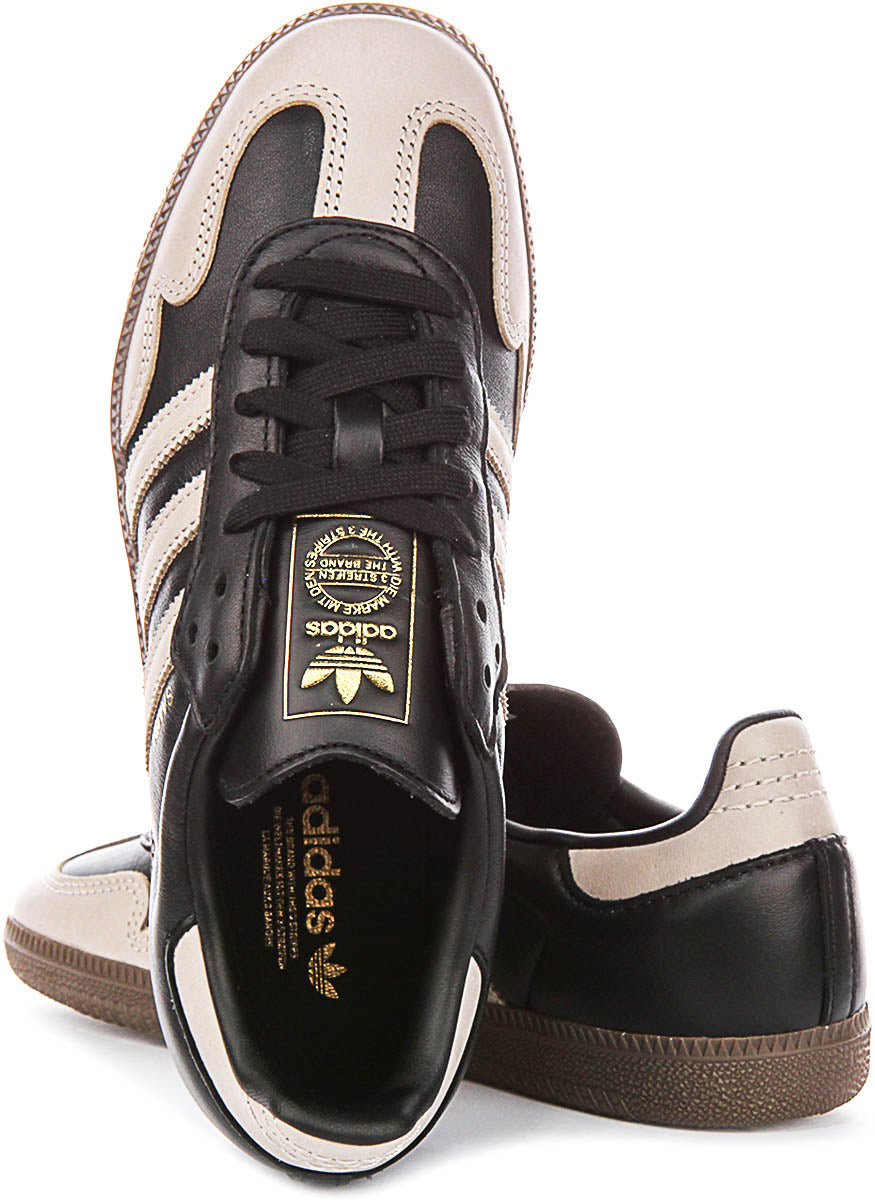 Adidas Samba OG W en noir beige pour femmes