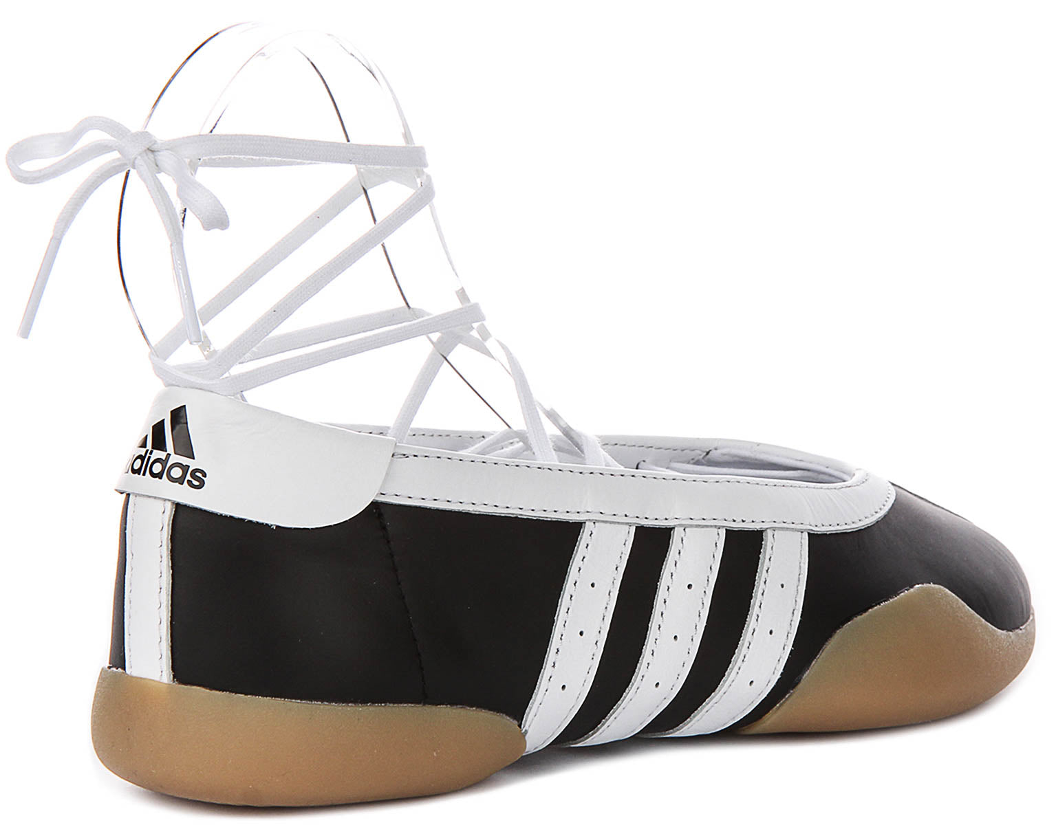 Adidas Taekwondo Ballet en noir blanc pour femmes