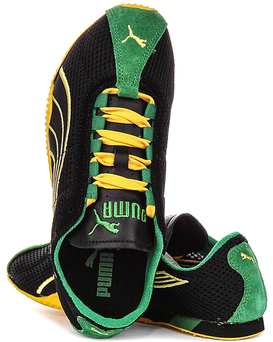Puma H Street en negro amarillo zapatillas