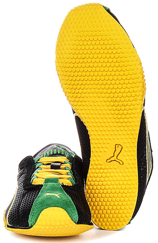 Puma H Street en negro amarillo zapatillas