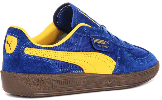 Puma Palermo Vintage en Bleu Jaune