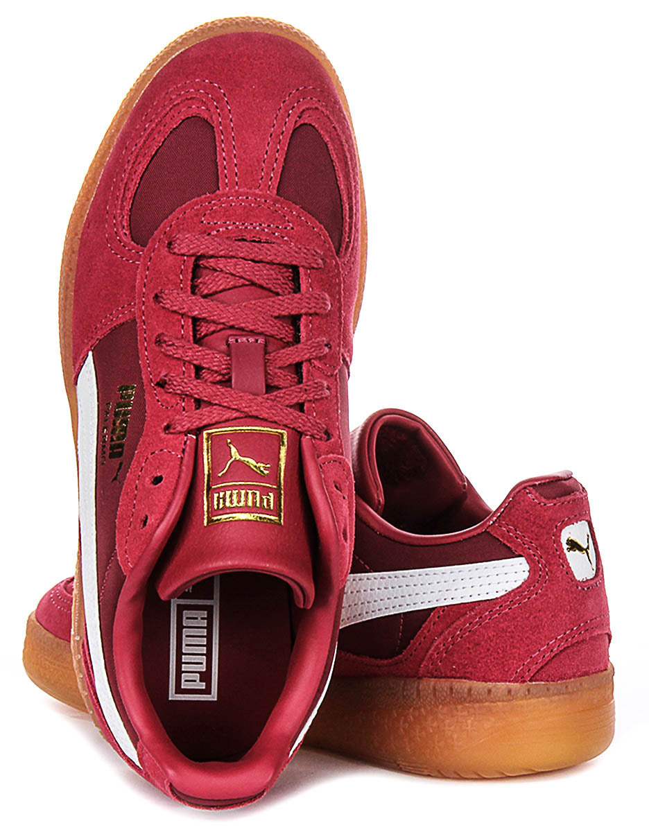 Puma Palermo Moda Tongue en bordeaux pour femme