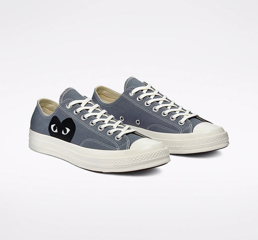 Comme des Garcons Play x Converse Chuck Taylor All Star 70 Low Grey