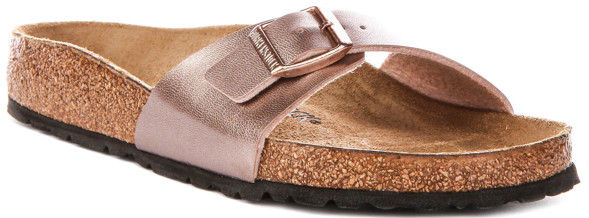 Birkenstock Madrid Bs in Koper voor Dames | Normale Pasvorm
