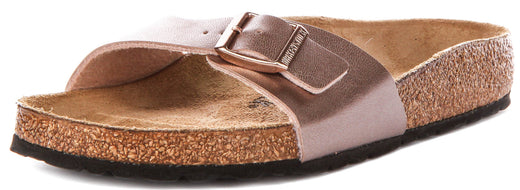 Birkenstock Madrid Bs in Koper voor Dames | Normale Pasvorm