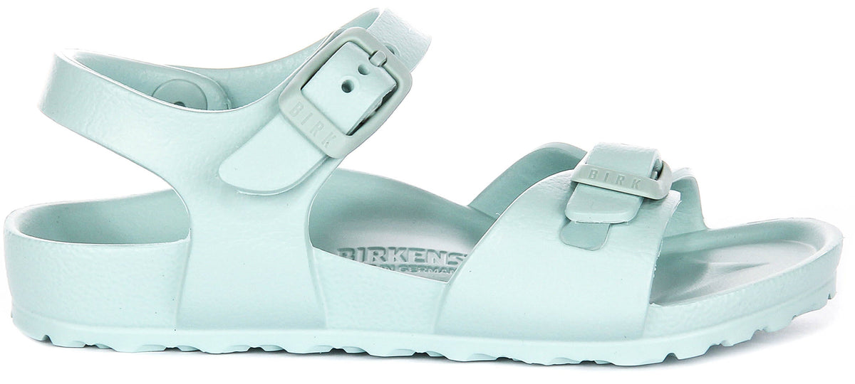 Birkenstock Rio Eva Kids in Verde | Taglio Stretto