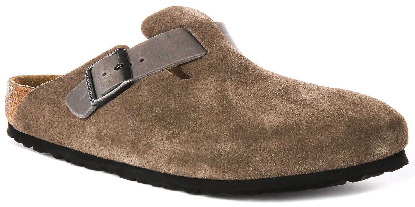 Birkenstock Boston BS i Brun | Normal passform