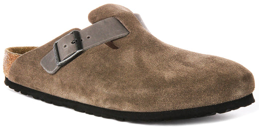 Birkenstock Boston BS i Brun | Normal passform