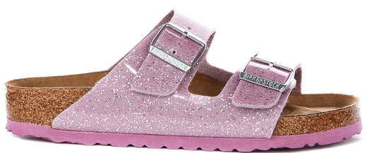 Birkenstock Arizona Kids Bs In Lavender For Juniors | Regular Fit