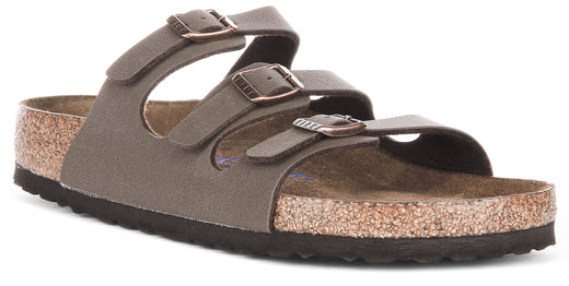 Birkenstock Florida Suola Morbida in Moca | Taglio Standard