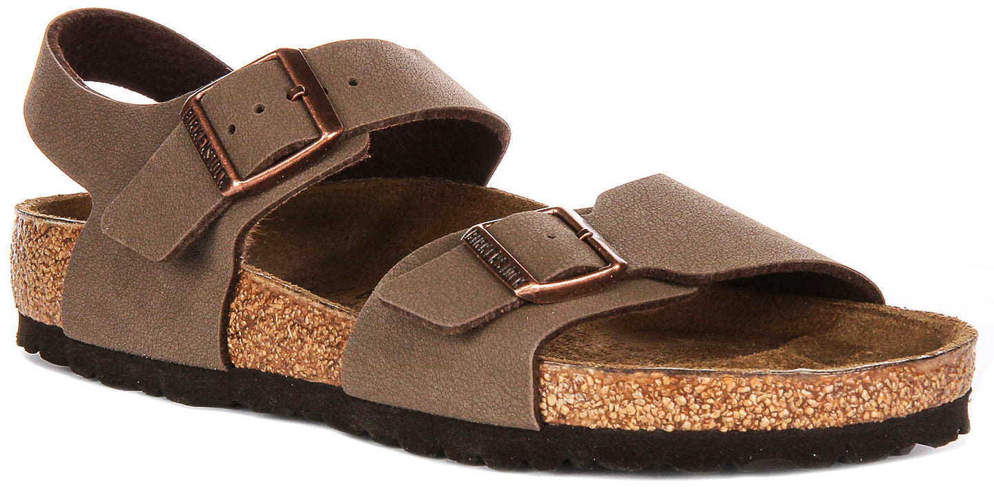 Birkenstock New York Kids en Moca pour Juniors