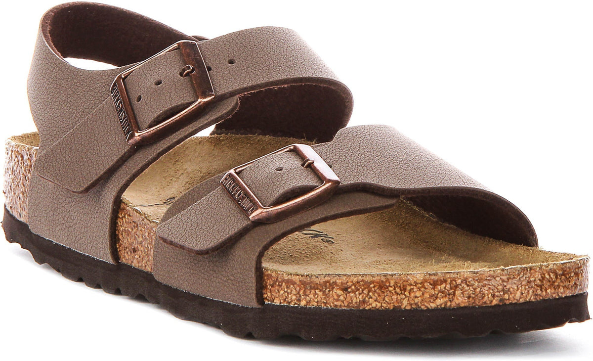 Birkenstock New York Kids in Moca per Ragazzi | Vestibilità Stretta