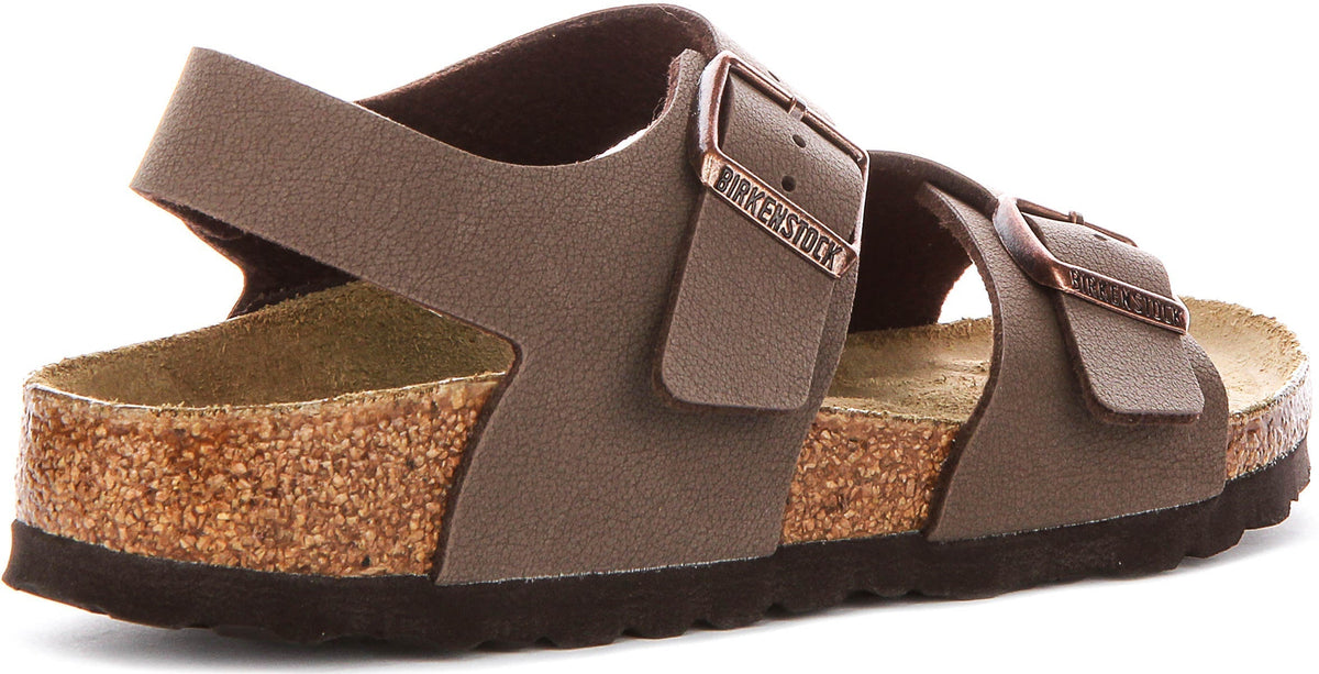 Birkenstock New York Kids in Moca per Ragazzi | Vestibilità Stretta
