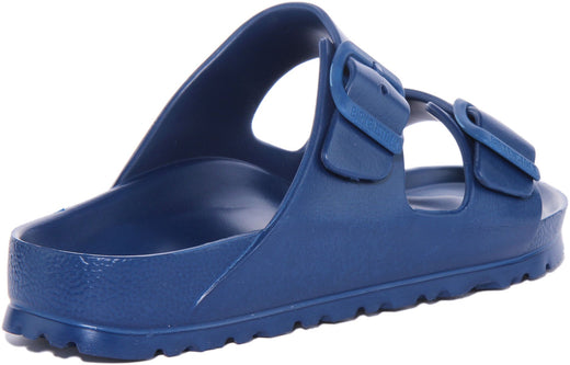 Birkenstock Arizona EVA dames sandalen met dubbele band in marineblauw
