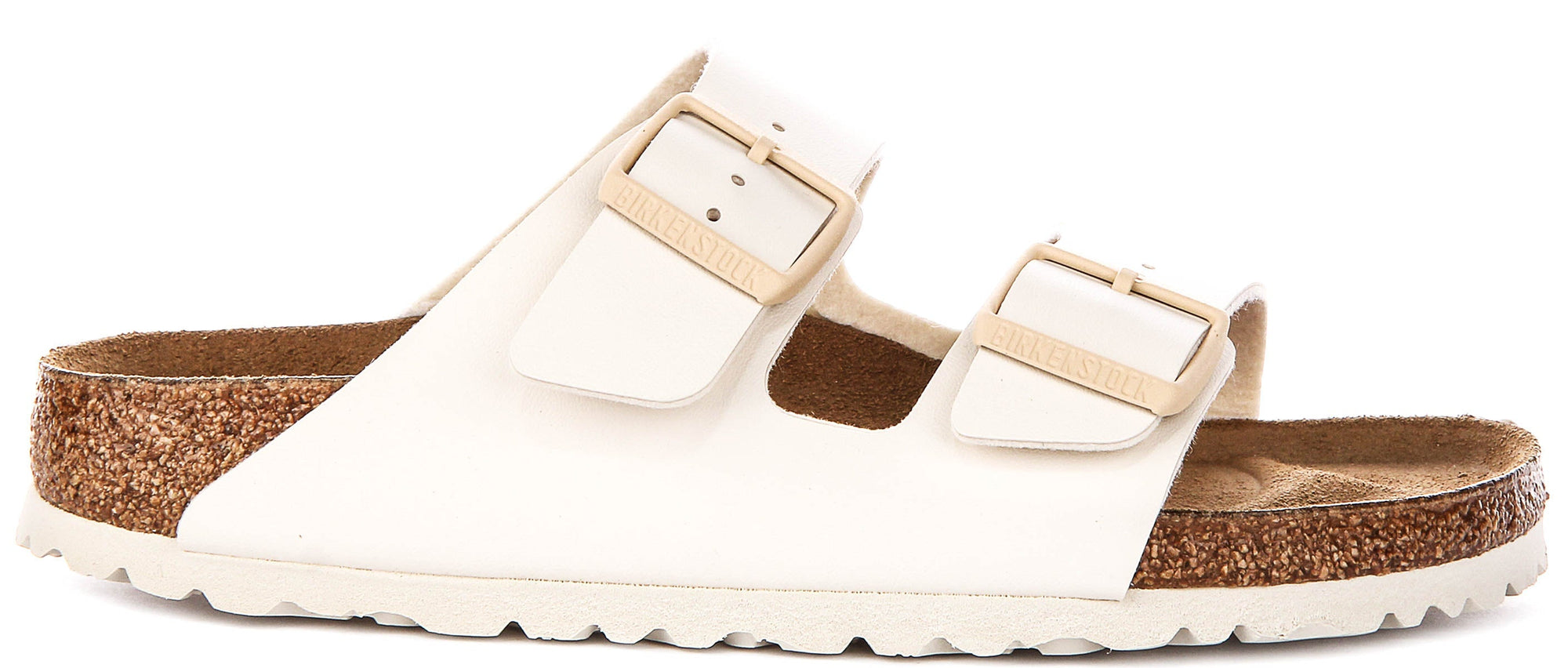 Birkenstock Arizona Bs in Offwhite voor Dames | Smalle Pasvorm Sandalen