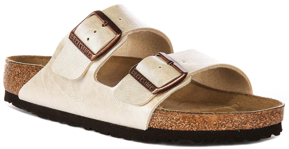 Birkenstock Arizona BS in Bianco Perla | Taglio Standard