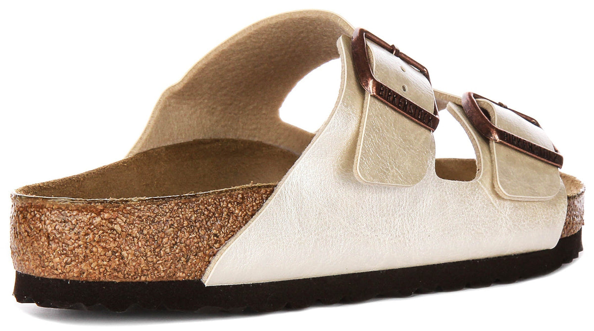 Birkenstock Arizona BS in Bianco Perla | Taglio Standard