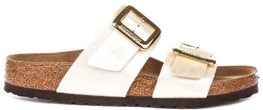Birkenstock Sydney Cushion in Parelwit voor Dames | Normale Pasvorm