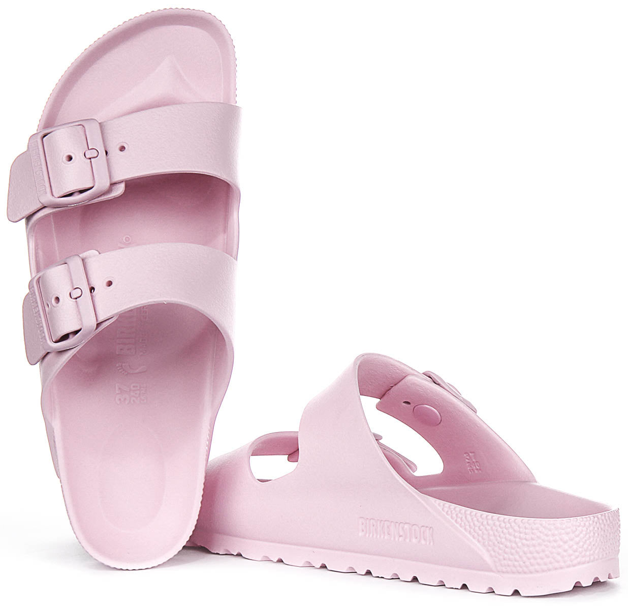 Birkenstock Arizona Eva en rose | coupe étroite