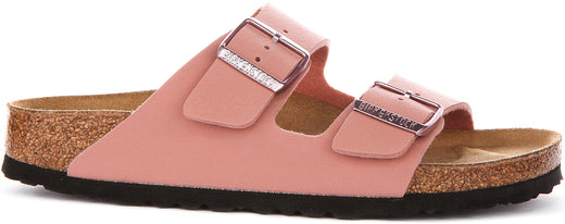 Birkenstock Arizona Kids Bs In Pink For Juniors | Narrow Fit