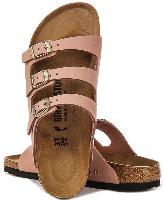 Birkenstock Florida Fresh in Roze | Smalle Pasvorm