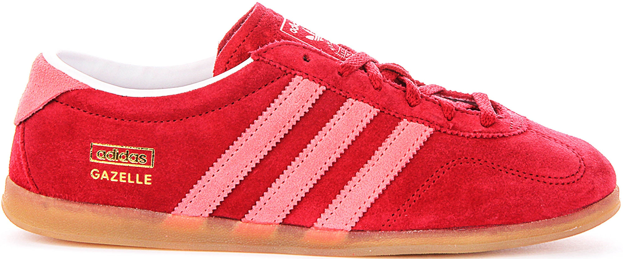 Adidas Gazelle Lo Pro In Red White For Women