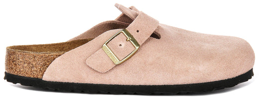 Birkenstock Boston BS in Roze voor unisex