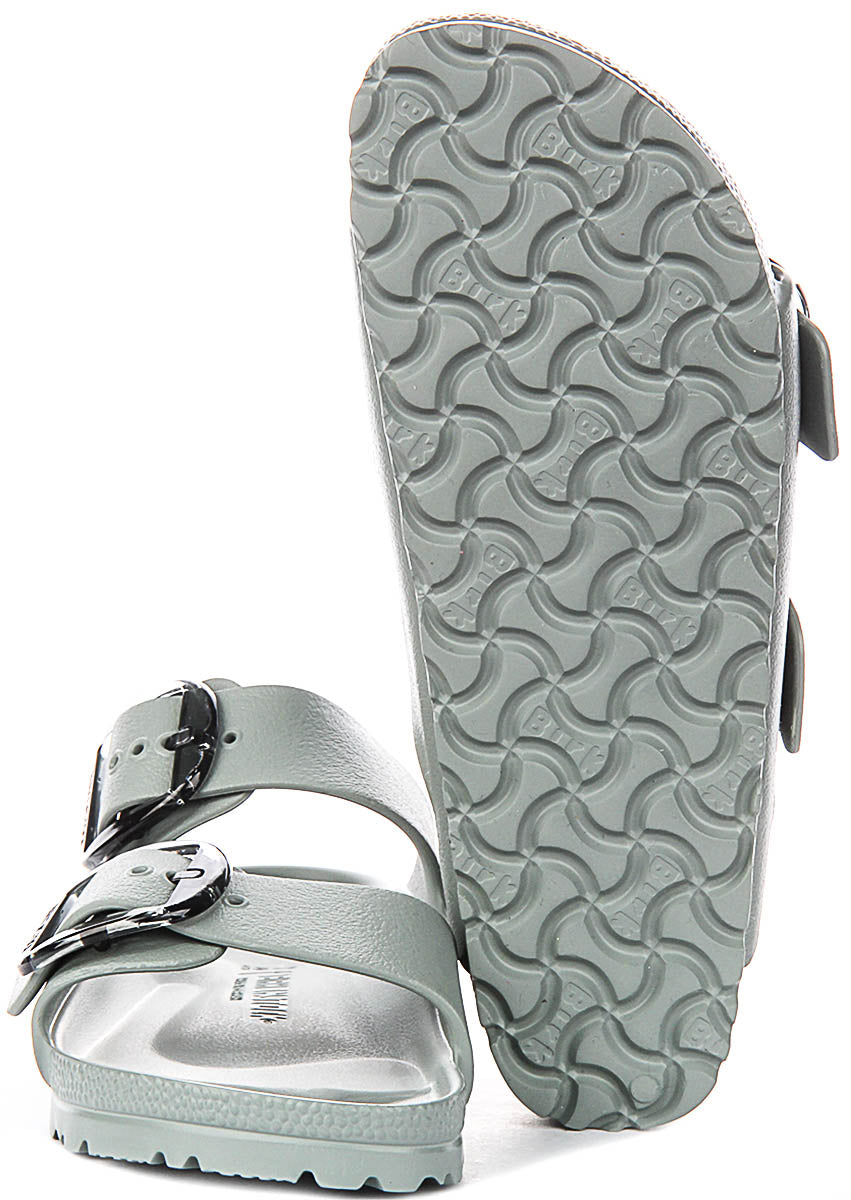 Birkenstock Arizona Big Buckle Eva in Verde Salvia per Donna | Vestibilità Stretta
