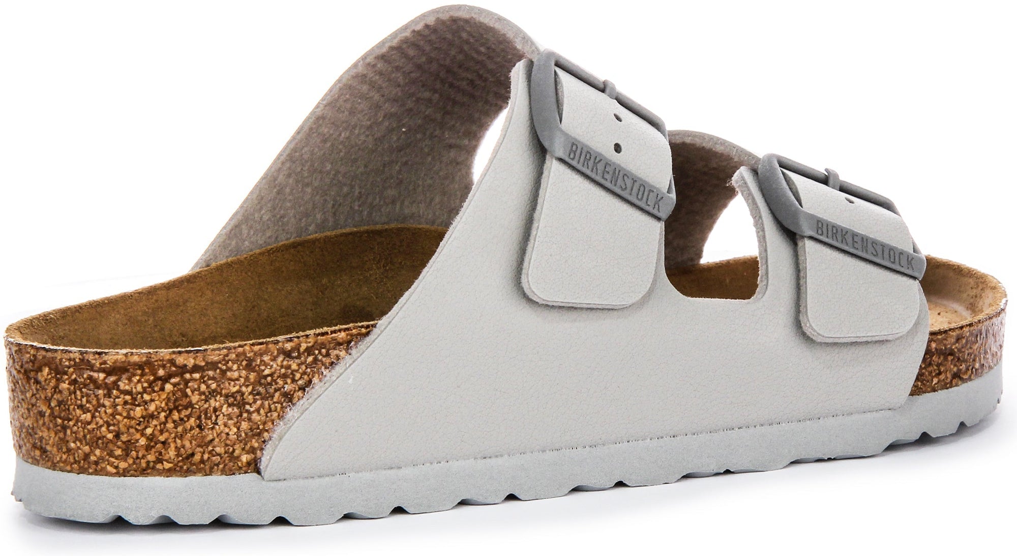 Birkenstock Arizona BF Deux Sangles Ajustables Sandales Femme en Birko Flor Pierre