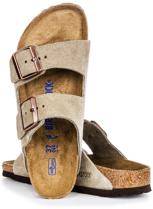 Birkenstock Arizona Suola Morbida Taupe | Vestibilità Stretta