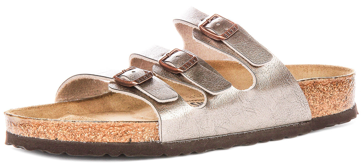 Birkenstock Florida BS in Taupe | Vestibilità Regolare