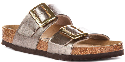 Birkenstock Sydney Cushion In Taupe | Regular Fit