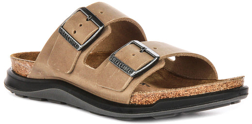 Birkenstock Arizona Crosstown i Tobak | Normal passform