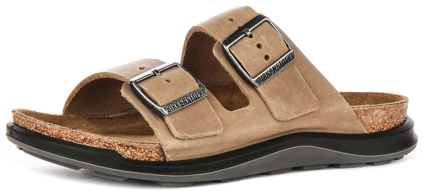Birkenstock Arizona Crosstown i Tobak | Normal passform