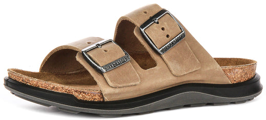 Birkenstock Arizona Crosstown i Tobak | Normal passform
