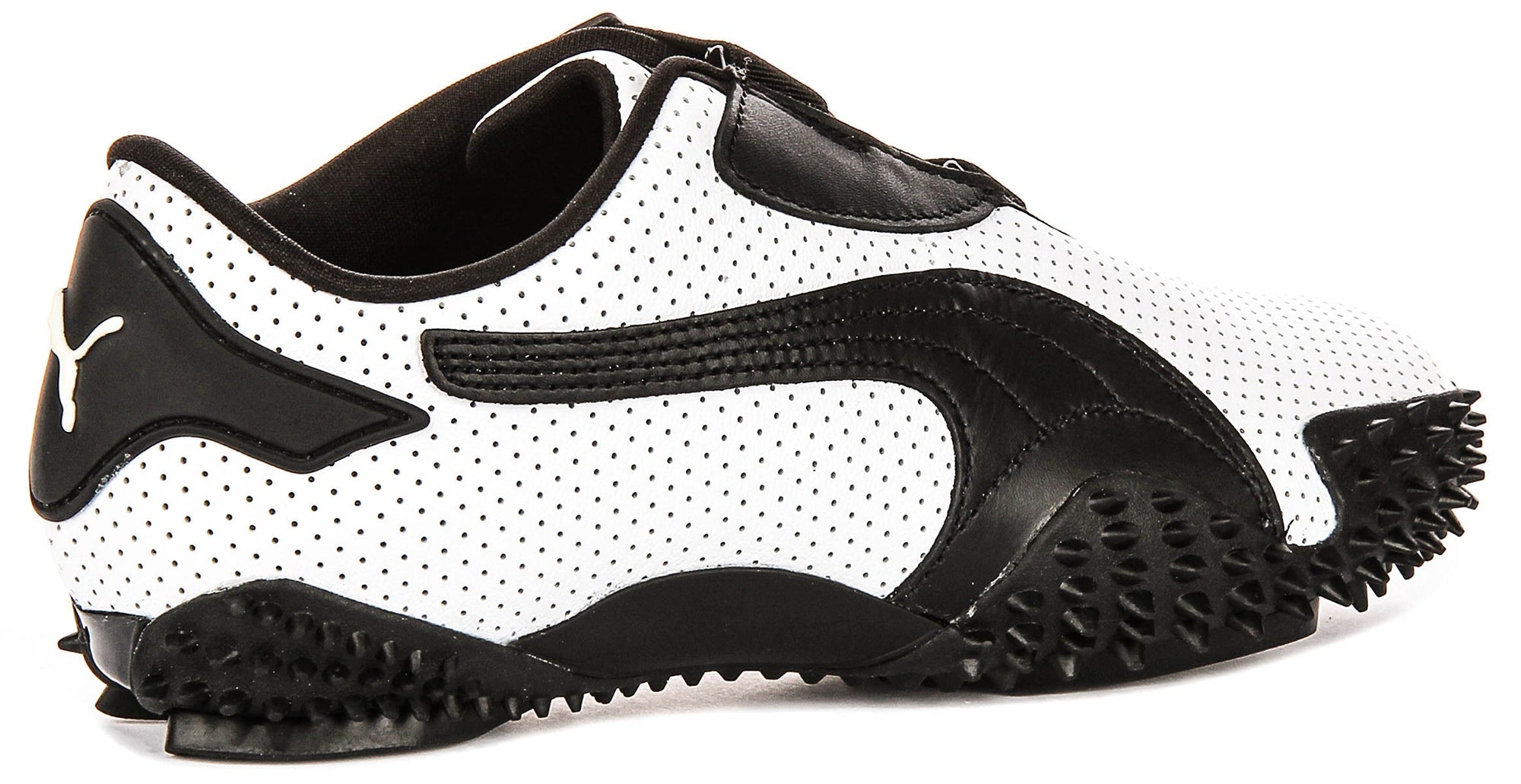 Puma Mostro perforé en blanc noir