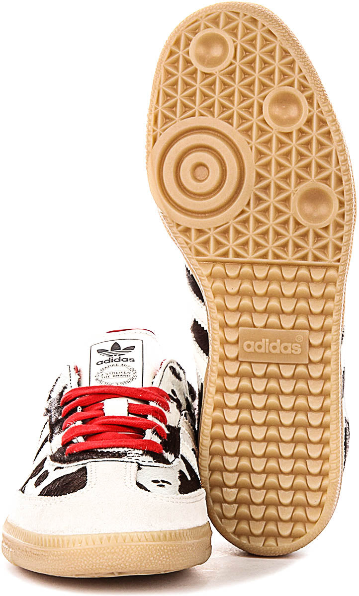 Adidas Samba OG W en blanc noir imprimé vache pour femmes
