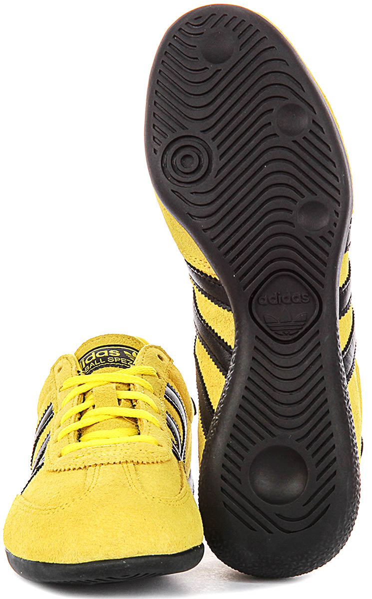 Adidas Handball Spezial Low Pro en jaune noir pour femmes